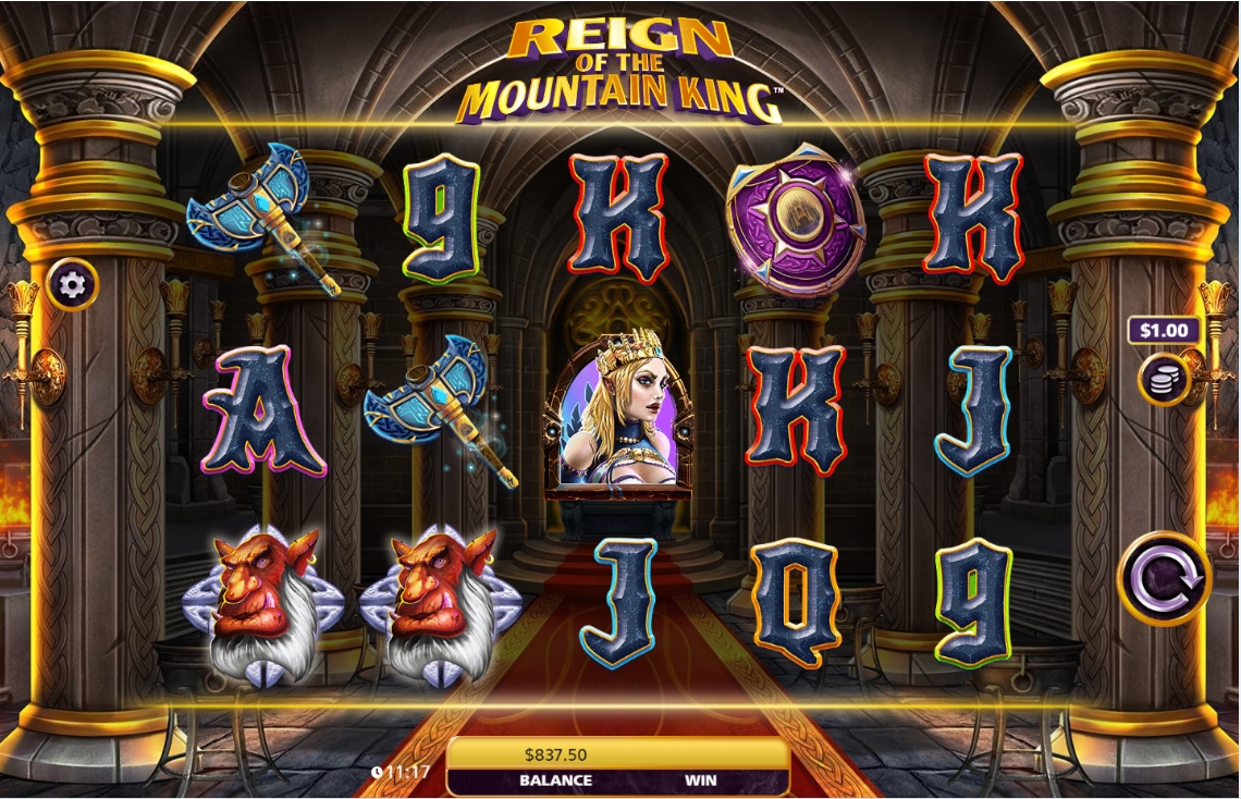 Онлайн слоты «Reign Of The Mountain King» на сайте Grand casino